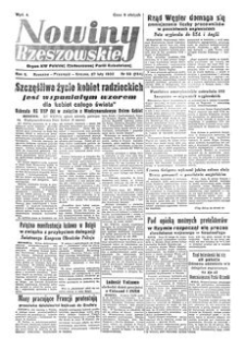 Nowiny Rzeszowskie : organ KW Polskiej Zjednoczonej Partii Robotniczej. 1950, R. 2, nr 58 (27 lutego)