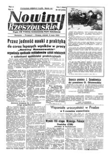 Nowiny Rzeszowskie : organ KW Polskiej Zjednoczonej Partii Robotniczej. 1950, R. 2, nr 127 (9 maja)