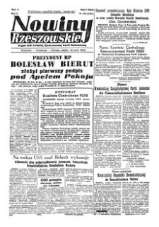 Nowiny Rzeszowskie : organ KW Polskiej Zjednoczonej Partii Robotniczej. 1950, R. 2, nr 130 (12 maja)
