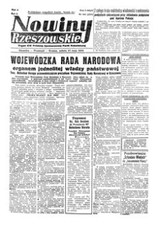 Nowiny Rzeszowskie : organ KW Polskiej Zjednoczonej Partii Robotniczej. 1950, R. 2, nr 145 (27 maja)