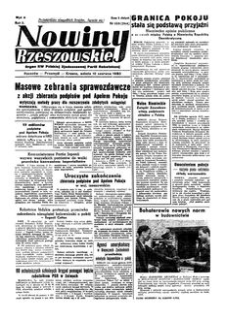 Nowiny Rzeszowskie : organ KW Polskiej Zjednoczonej Partii Robotniczej. 1950, R. 2, nr 158 (10 czerwca)
