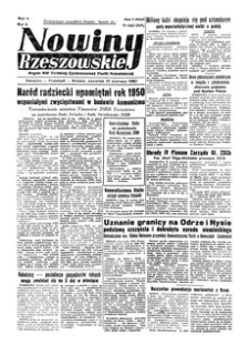 Nowiny Rzeszowskie : organ KW Polskiej Zjednoczonej Partii Robotniczej. 1950, R. 2, nr 163 (15 czerwca)