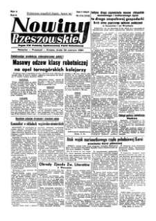 Nowiny Rzeszowskie : organ KW Polskiej Zjednoczonej Partii Robotniczej. 1950, R. 2, nr 176 (28 czerwca)