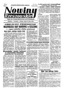 Nowiny Rzeszowskie : organ KW Polskiej Zjednoczonej Partii Robotniczej. 1950, R. 2, nr 193 (15 lipca)