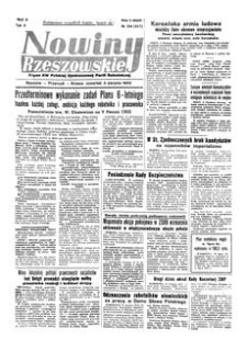 Nowiny Rzeszowskie : organ KW Polskiej Zjednoczonej Partii Robotniczej. 1950, R. 2, nr 211 (3 sierpnia)