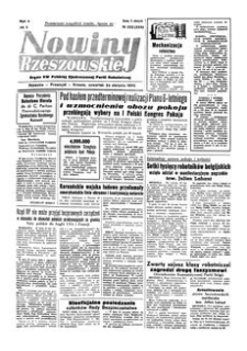 Nowiny Rzeszowskie : organ KW Polskiej Zjednoczonej Partii Robotniczej. 1950, R. 2, nr 232 (24 sierpnia)