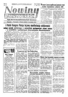 Nowiny Rzeszowskie : organ KW Polskiej Zjednoczonej Partii Robotniczej. 1950, R. 2, nr 241 (2 września)