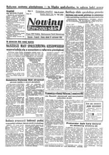 Nowiny Rzeszowskie : organ KW Polskiej Zjednoczonej Partii Robotniczej. 1950, R. 2, nr 300 (31 października)