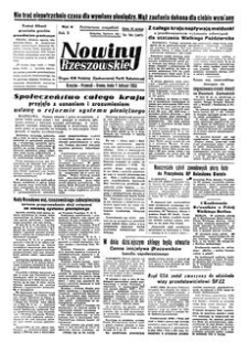 Nowiny Rzeszowskie : organ KW Polskiej Zjednoczonej Partii Robotniczej. 1950, R. 2, nr 301 (1 listopada)