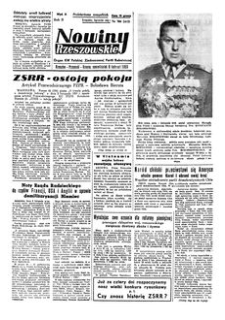 Nowiny Rzeszowskie : organ KW Polskiej Zjednoczonej Partii Robotniczej. 1950, R. 2, nr 306 (6 listopada)