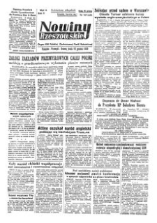 Nowiny Rzeszowskie : organ KW Polskiej Zjednoczonej Partii Robotniczej. 1950, R. 2, nr 343 (13 grudnia)