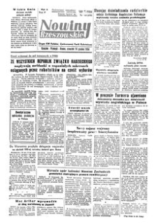 Nowiny Rzeszowskie : organ KW Polskiej Zjednoczonej Partii Robotniczej. 1950, R. 2, nr 344 (14 grudnia)