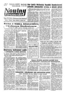 Nowiny Rzeszowskie : organ KW Polskiej Zjednoczonej Partii Robotniczej. 1950, R. 2, nr 347 (17 grudnia)