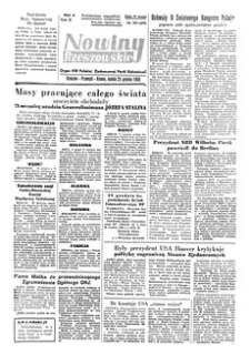 Nowiny Rzeszowskie : organ KW Polskiej Zjednoczonej Partii Robotniczej. 1950, R. 2, nr 353 (23 grudnia)