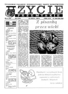 Życie Przemyskie : tygodnik Polskiej Zjednoczonej Partii Robotniczej. 1983, R. 17, nr 13 (796) (30 marca)