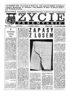 Życie Przemyskie : tygodnik Polskiej Zjednoczonej Partii Robotniczej. 1984, R. 18, nr 5 (840) (1 lutego)
