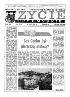 Życie Przemyskie : tygodnik Polskiej Zjednoczonej Partii Robotniczej. 1984, R. 18, nr 29 (864) (18 lipca)