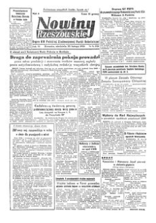 Nowiny Rzeszowskie : organ KW Polskiej Zjednoczonej Partii Robotniczej. 1951, R. 3, nr 56 (25 lutego)