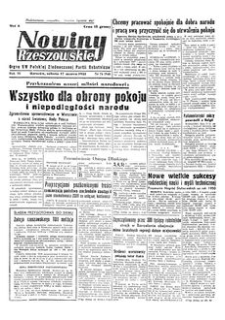 Nowiny Rzeszowskie : organ KW Polskiej Zjednoczonej Partii Robotniczej. 1951, R. 3, nr 76 (17 marca)