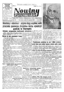 Nowiny Rzeszowskie : organ KW Polskiej Zjednoczonej Partii Robotniczej. 1951, R. 3, nr 85 (28 marca)