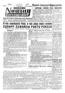 Nowiny Rzeszowskie : organ KW Polskiej Zjednoczonej Partii Robotniczej. 1951, R. 3, nr 89 (1 kwietnia)