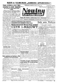 Nowiny Rzeszowskie : organ KW Polskiej Zjednoczonej Partii Robotniczej. 1951, R. 3, nr 90 (2 kwietnia)