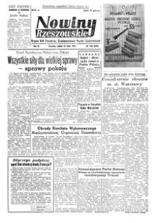Nowiny Rzeszowskie : organ KW Polskiej Zjednoczonej Partii Robotniczej. 1951, R. 3, nr 130 (12 maja)