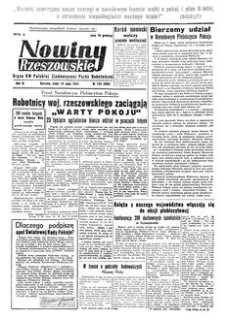 Nowiny Rzeszowskie : organ KW Polskiej Zjednoczonej Partii Robotniczej. 1951, R. 3, nr 134 (16 maja)
