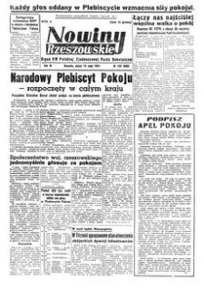 Nowiny Rzeszowskie : organ KW Polskiej Zjednoczonej Partii Robotniczej. 1951, R. 3, nr 136 (18 maja)