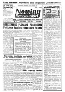 Nowiny Rzeszowskie : organ KW Polskiej Zjednoczonej Partii Robotniczej. 1951, R. 3, nr 152 (3 czerwca)