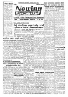 Nowiny Rzeszowskie : organ KW Polskiej Zjednoczonej Partii Robotniczej. 1951, R. 3, nr 160 (11 czerwca)