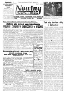 Nowiny Rzeszowskie : organ KW Polskiej Zjednoczonej Partii Robotniczej. 1951, R. 3, nr 164 (15 czerwca)