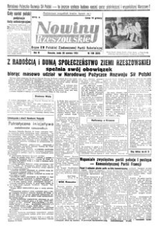 Nowiny Rzeszowskie : organ KW Polskiej Zjednoczonej Partii Robotniczej. 1951, R. 3, nr 169 (20 czerwca)
