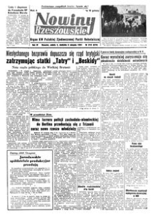 Nowiny Rzeszowskie : organ KW Polskiej Zjednoczonej Partii Robotniczej. 1951, R. 3, nr 210 (4-5 sierpnia)