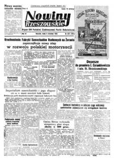 Nowiny Rzeszowskie : organ KW Polskiej Zjednoczonej Partii Robotniczej. 1951, R. 3, nr 237 (5 września)