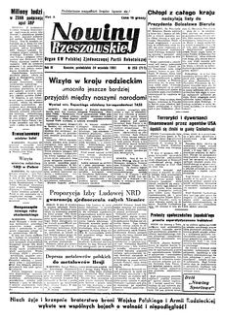 Nowiny Rzeszowskie : organ KW Polskiej Zjednoczonej Partii Robotniczej. 1951, R. 3, nr 253 (24 września)