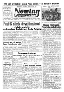 Nowiny Rzeszowskie : organ KW Polskiej Zjednoczonej Partii Robotniczej. 1951, R. 3, nr 271 (15 października)
