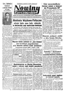 Nowiny Rzeszowskie : organ KW Polskiej Zjednoczonej Partii Robotniczej. 1951, R. 3, nr 317 (7 grudnia)