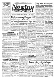 Nowiny Rzeszowskie : organ KW Polskiej Zjednoczonej Partii Robotniczej. 1951, R. 3, nr 321 (12 grudnia)