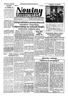 Nowiny Rzeszowskie : organ KW Polskiej Zjednoczonej Partii Robotniczej. 1953, R. 5, nr 9 (9 stycznia)