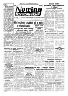 Nowiny Rzeszowskie : organ KW Polskiej Zjednoczonej Partii Robotniczej. 1953, R. 5, nr 33 (6 lutego)