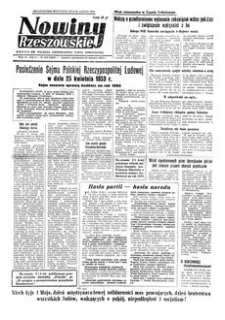 Nowiny Rzeszowskie : organ KW Polskiej Zjednoczonej Partii Robotniczej. 1953, R. 5, nr 100 (27 kwietnia)