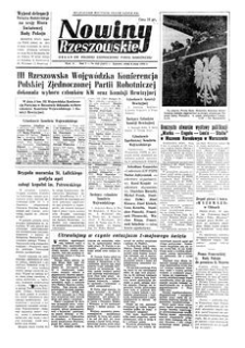 Nowiny Rzeszowskie : organ KW Polskiej Zjednoczonej Partii Robotniczej. 1953, R. 5, nr 108 (6 maja)
