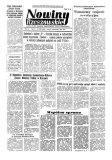 Nowiny Rzeszowskie : organ KW Polskiej Zjednoczonej Partii Robotniczej. 1953, R. 5, nr 160 (6 lipca)
