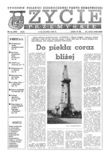 Życie Przemyskie : tygodnik Polskiej Zjednoczonej Partii Robotniczej. 1986, R. 20, nr 49 (988) (3 grudnia)