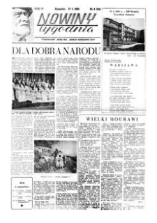 Nowiny Tygodnia : tygodniowy dodatek „Nowin Rzeszowskich”. 1953, R. 4, nr 3 (17 stycznia)