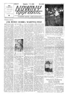 Nowiny Tygodnia : tygodniowy dodatek „Nowin Rzeszowskich”. 1953, R. 4, nr 6 (7 lutego)