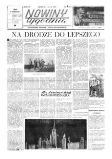 Nowiny Tygodnia : tygodniowy dodatek „Nowin Rzeszowskich”. 1953, R. 4, nr 8 (21 lutego)