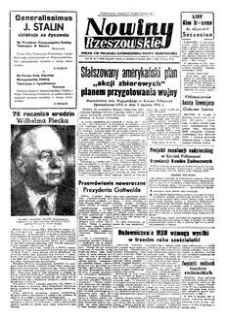 Nowiny Rzeszowskie : organ KW Polskiej Zjednoczonej Partii Robotniczej. 1952, R. 4, nr 5 (5-6 stycznia)