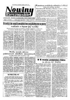 Nowiny Rzeszowskie : organ KW Polskiej Zjednoczonej Partii Robotniczej. 1952, R. 4, nr 58 (7 marca)
